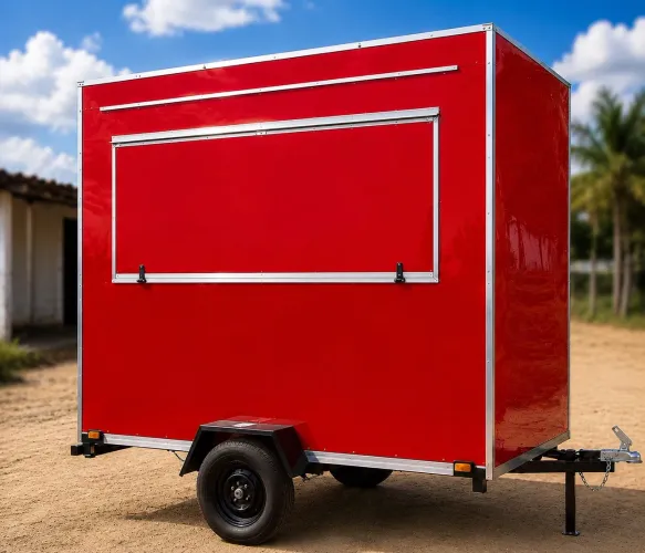 Aluga-se Food Trailer Novo - Nunca Usado. Valor á combinar ctt: *