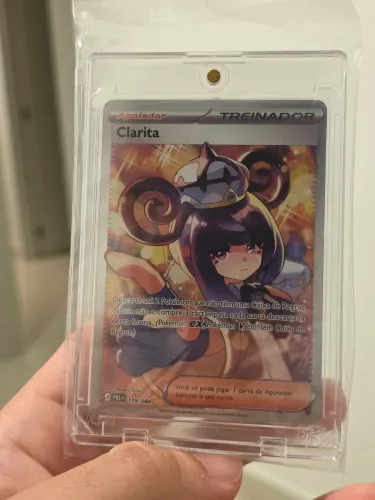 Clarita Ilustração rara Especial (SIR)/ Pokemon