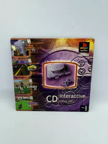 Raro CD Interactive Sampler Disc Vol. 9 Original PlayStation 1 PS1 1998