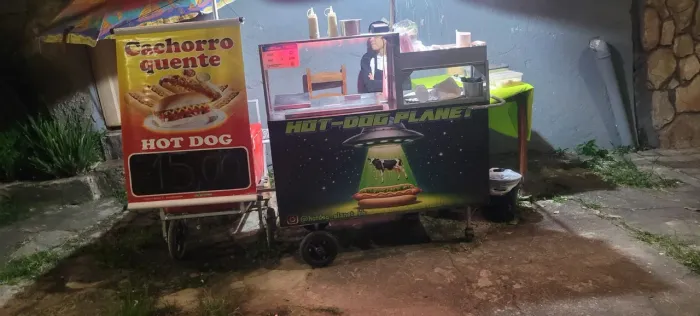 Carrinho de cachorro quente