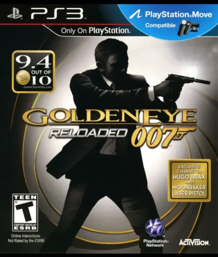 007: Reloaded Goldeneye - PS3 - Mídia Física - Raro