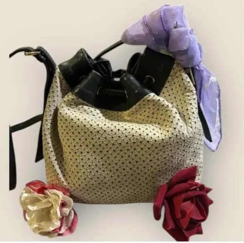 Bolsa Mr Cat transversal marfim Elegante 
