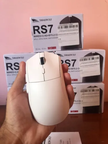 Mouse Gamer RS7 Smailwolf(Irmão do Atk Shark x11) - Lacrado. PC, Notebook,