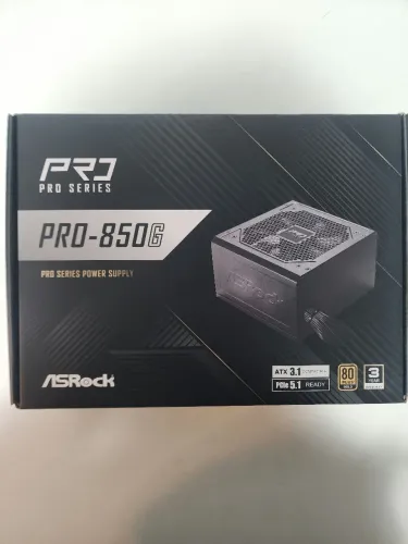 Fonte 850W 80 PLUS GOLD