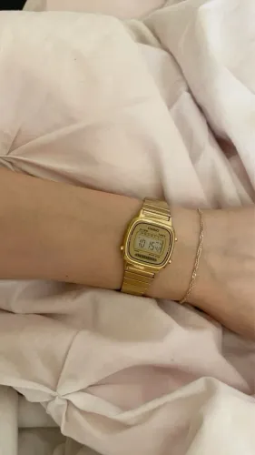 Relógio vintage Casio LA670WGA-9VT Original com nota fiscal 