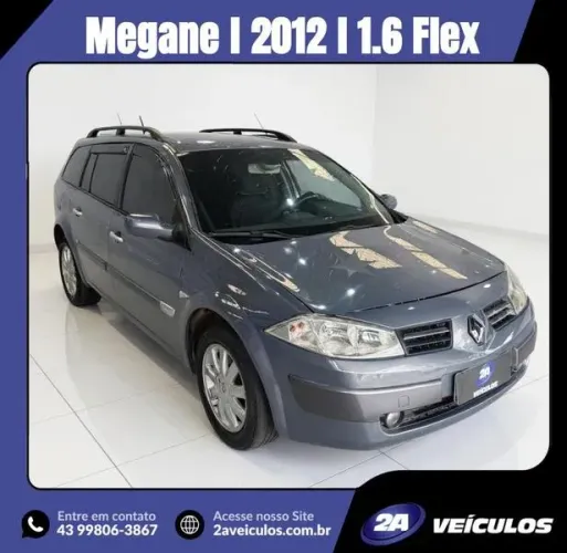 Renault Megane Sedan Dynamique Hi-flex 1.6 16V 2012