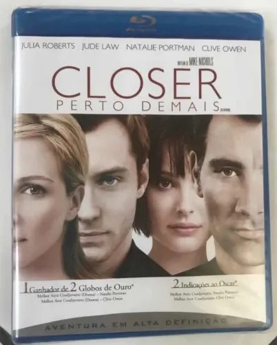 Blu-ray Closer - Perto Demais: Original e Lacrado