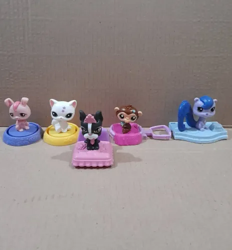 Lote 5 Littlest Pet Shop McDonalds