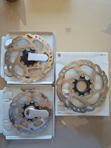 Discos freio shimano 105 SLX usados