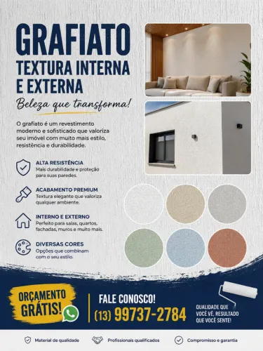 GRAFIATO TEXTURA EXTERNO E INTERNO *