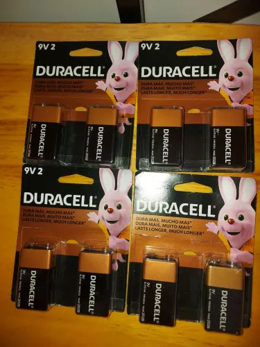 Bateria Alcalina 9v Duracell Com 2 Unidades<br>
