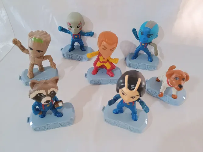 Guardiões das galáxias lote de miniaturas