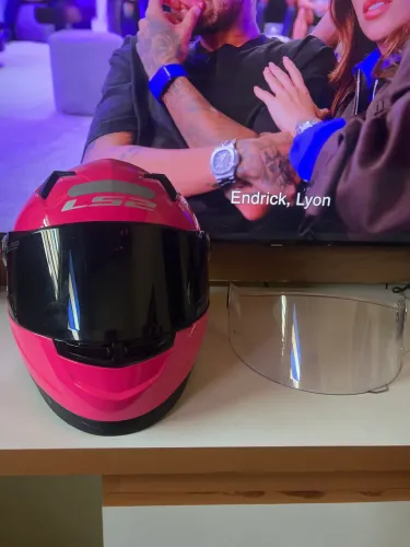 Capacete LS2 ROSA TAM 58