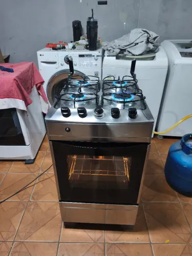 Fogão Brastemp Inox