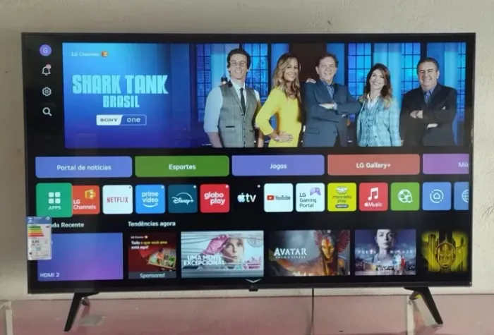 A SMART TV GAMER 50 MAIS VENDIDAM DO BRASIL-SMART TV LG 50 GAMER 4K