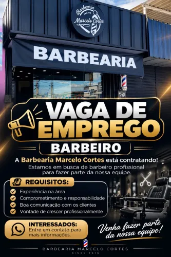 Vaga para barbeiro