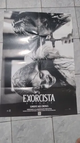 Poste de filme de cinema exorcista 