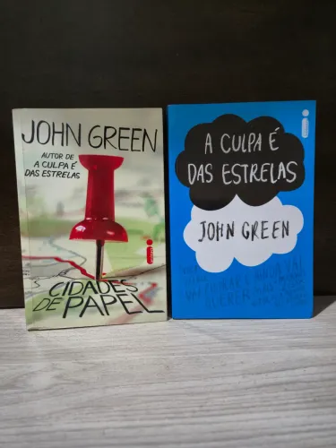 Livros John Green - A culpa é das estrelas e Cidades de papel - 2 por R$ 40 ou 1 por R$ 25