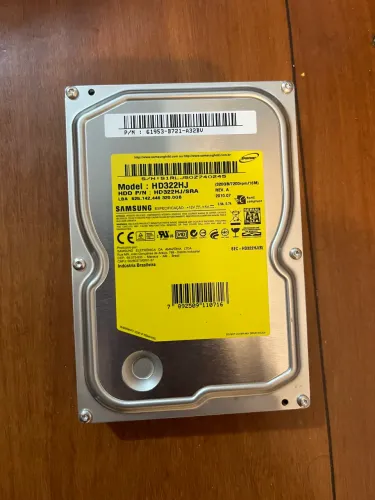 HD samsung 320gb