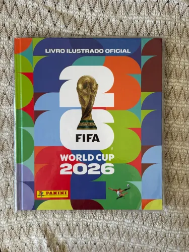 Vendo Álbum Completo da Copa 2026 - álbum capa dura 