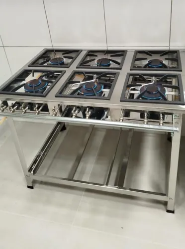 Fogão industrial inox alta e baixa pressão novos pronta entrega