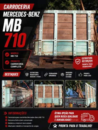 Carroceria Mercedes-bens Mb710