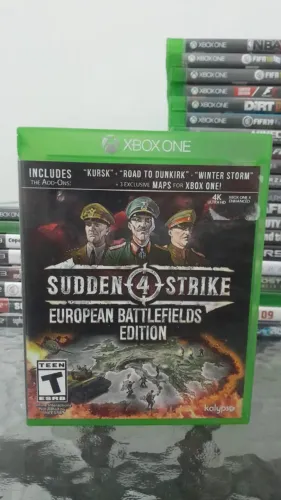 Sudden Strike 4 Xbox One Series X Midia fisica