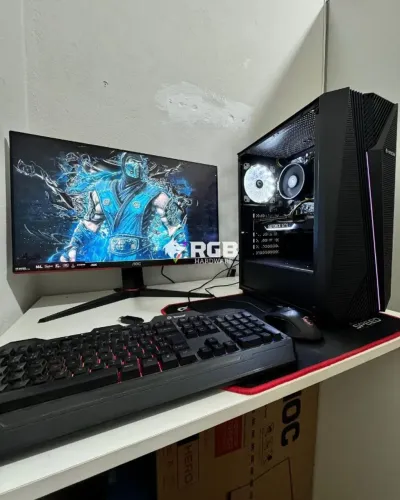 PC Gamer Ryzen 5 1500X GTX 1660 16GB RAM 1TB HDD 128GB SSD A320
