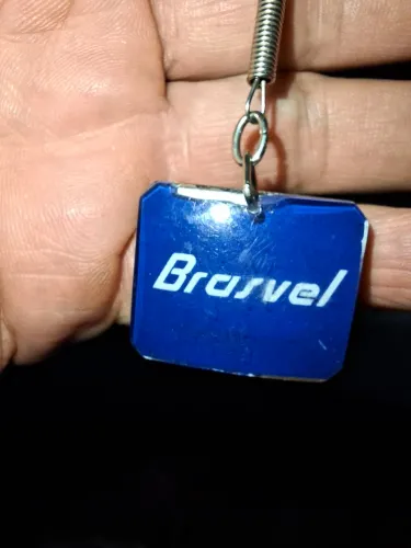 Chaveiro antigo chevrolet brasvel