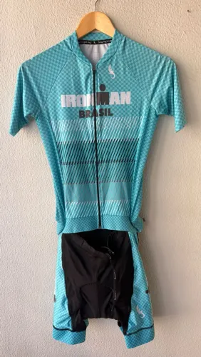 Conjunto de ciclismo IRONMAN BRASIL - Kupaa (Jersey e Bermuda)