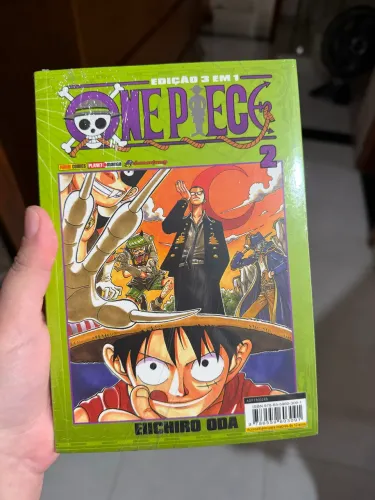 Mangá one piece 3 em 1 volume 2