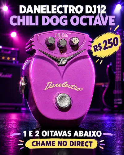 Pedal Danelectro DJ12 Chili Dog Octave