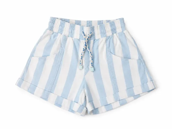 Short listrado morena rosa
