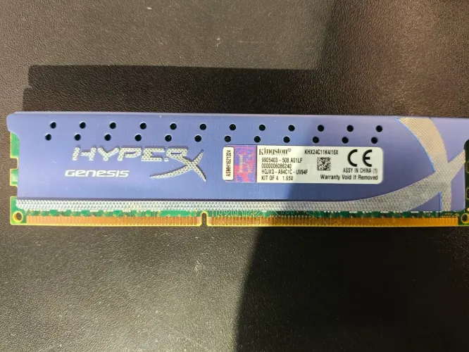 4 pentes DDR3 de HyperX 4gb 2400mhz KHX24C11K4/16X