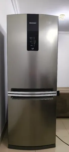 Geladeira Brastemp inox