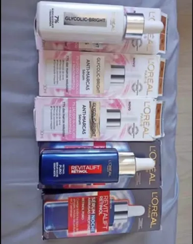 Retinol e Ácido Glicólico L?Oréal