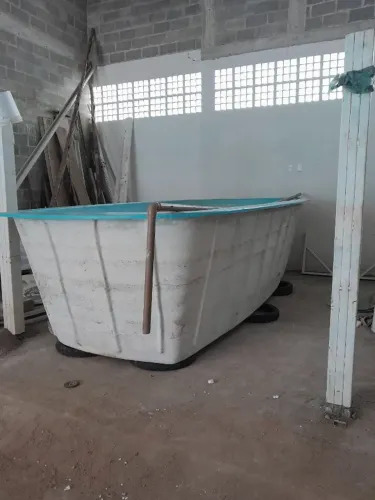 piscina  de fibra 5.00. x. 2.45
