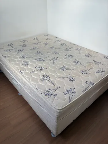 Cama casal box+colchão