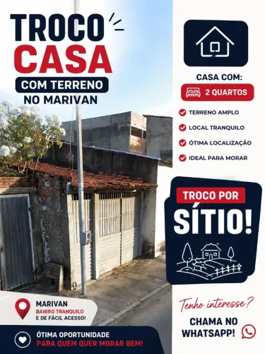 Troco em sítio 