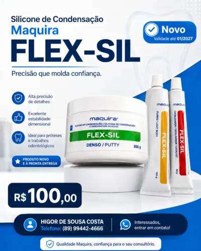 Silicone de condensação Maquira