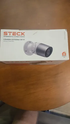 Camera Externa Wi-Fi da Steck nova