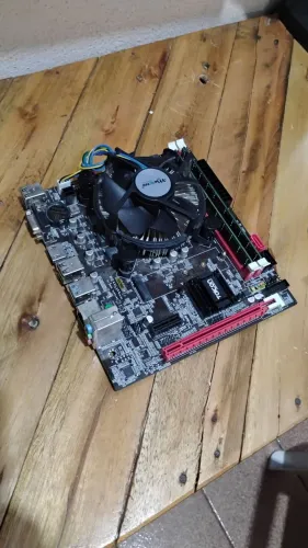 Placa mãe 1155 b75 i5 3470 16gb ram ddr3