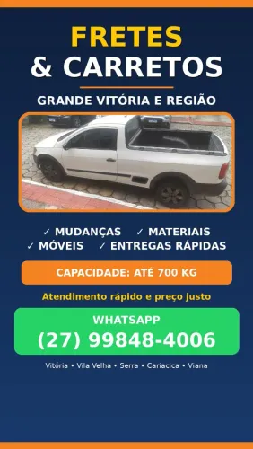 Fretes faça seu orçamento 