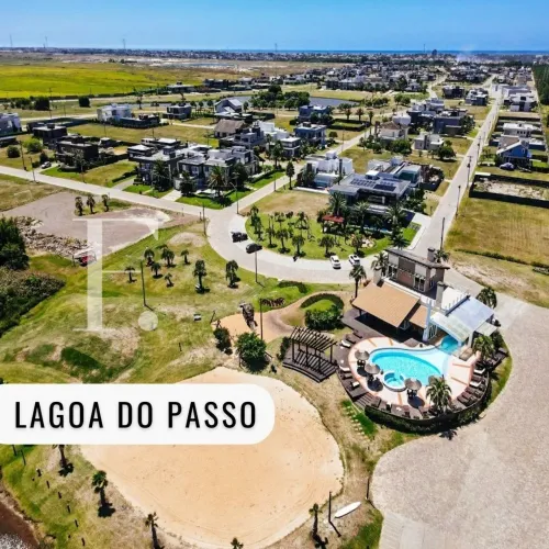 Terreno á venda no condomínio Lagoa do Passo