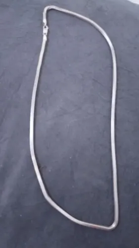 Corrente de Prata número 925 masculina