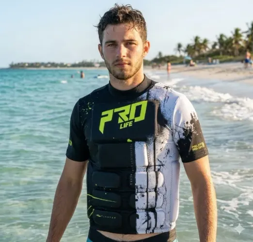 Colete Flutuador Prolife Floater Splash NOVO - Tam. GG