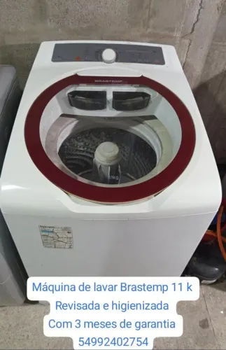 Máquina de lavar roupa Brastemp 11kl