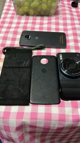 Moto Z2 play câmera snap e capinha