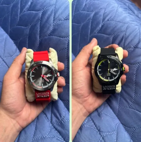 2 Relógios Originais 44mm com Pulseira Esportiva, novo e com garantia