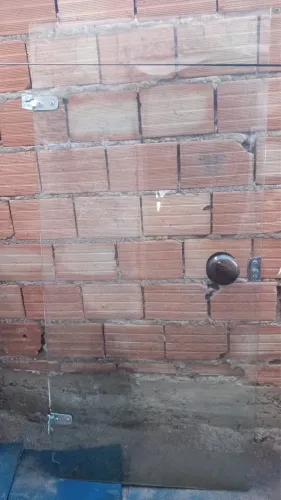 Porta de vidro temperada blindex